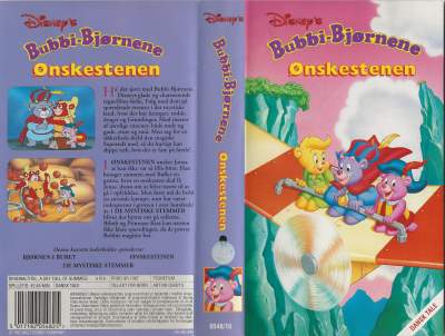 Bubbi-Bjørnene - Ønskestenen <p class='text-muted'>Org.titel: Gummibears - A Sky Full of Gummies</p> VHS Disney 1987