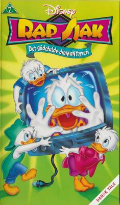 Rap Sjak - Det gådefulde diamanttyveri VHS Disney 1997