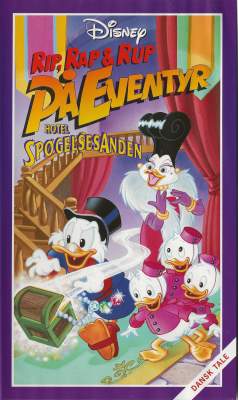 Rip, Rap & Rup på Eventyr - Hotel SpægelsesAnden VHS Disney 1988