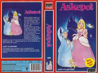 Askepot  VHS Irish 0