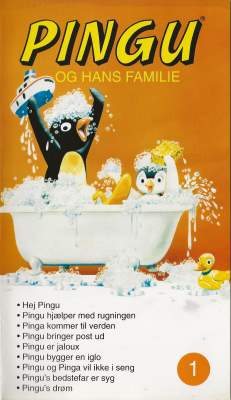 Pingu 1 - Pingu og hans familie VHS BMG Video 1992