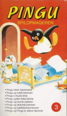 Pingu 3 - Spilopmageren VHS BMG Video 1992