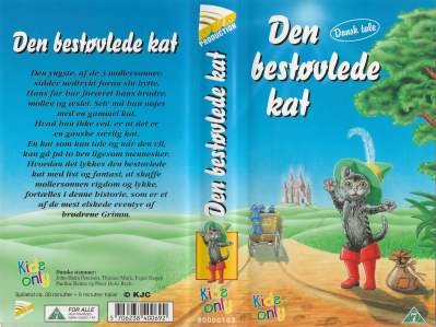 Den bestøvlede kat  VHS DVD - Dansk Video Distribution A/S 0