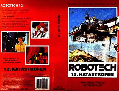 Robotech 12 - Katastrofen VHS Kavan 1985