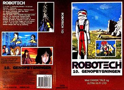 Robotech 10 VHS Kavan 1985