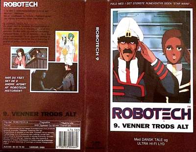 Robotech 9 - Venner Trods Alt VHS Kavan 1985