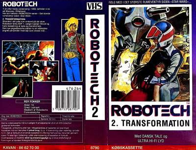Robotech 2 - Transformation <p class='text-muted'>Org.titel: Robotech: Machross Saga</p> VHS Kavan 1985