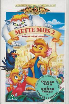 Mette Mus 2: Frederik Redder Tornedalen VHS MGM/UA Home Video 1998