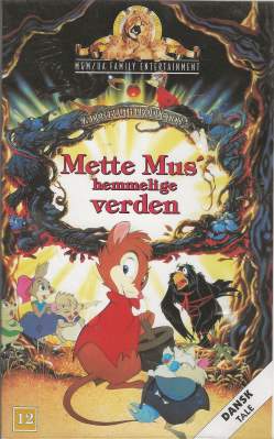 Mette Mus' Hemmelige Verden VHS MGM/UA Home Video 1996