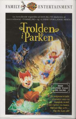 Trolden i Parken <p class='text-muted'>Org.titel: A Troll in Central Park</p> VHS Warner Bros. 1994