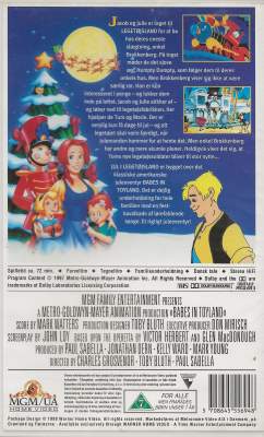 Jul i Legetøjsland <p class='text-muted'>Org.titel: Babes in Toyland</p> VHS MGM/UA Home Video 1997