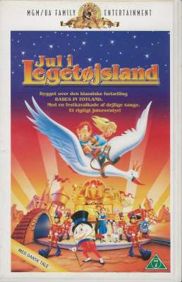 Jul i Legetøjsland <p class='text-muted'>Org.titel: Babes in Toyland</p> VHS MGM/UA Home Video 1997