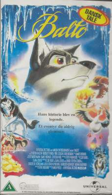 Balto  VHS Universal 1995