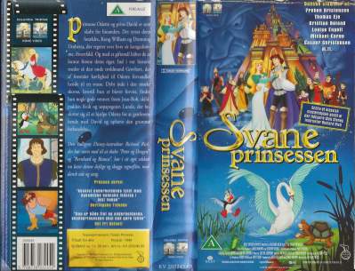Svaneprinsessen <p class='text-muted'>Org.titel: Swan Princess</p> VHS Nordisk Film 1994
