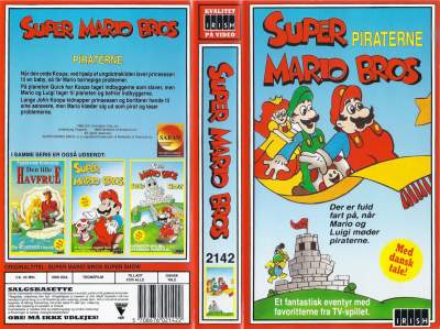 Super Mario Bros – Piraterne VHS Irish 1989