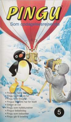 Pingu 5 - Pingu som opdagelsesrejsende VHS BMG Video 1994