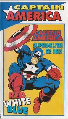 Captain America - Superhelten er her! VHS Filmlab 0