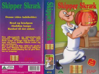 Skipper Skræk  VHS Elap Video 0