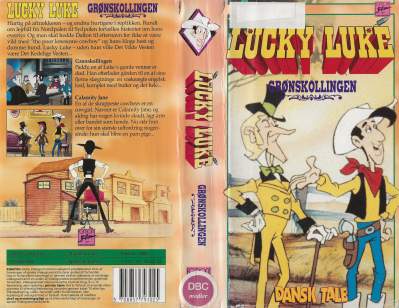 Lucky Luke - Grønskollingen <p class='text-muted'>Org.titel: Lucky Luke Vol. 7</p> VHS Egmont Film 1984
