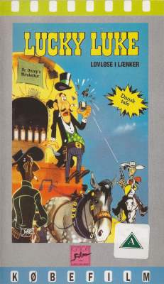 Lucky Luke i lovløse lænker <p class='text-muted'>Org.titel: Lucky Luke - Doc Doxey</p> VHS Egmont Film 1984
