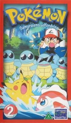 Pokémon (2) - Samuraiens udfordring VHS Børnenes Favoritter 1997