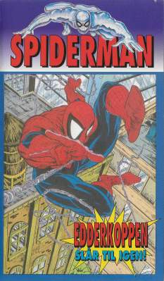 Spiderman - Edderkoppen slår til igen! VHS Filmlab 0