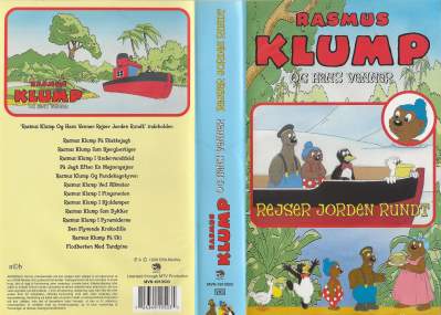 Rasmus Klump og hans venner rejser jorden rundt  VHS EMI-Medley 1998