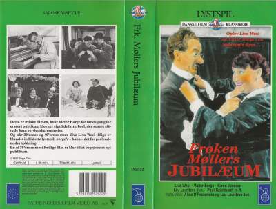 Frøken Møllers Jubilæum  VHS Nordisk Film 1937