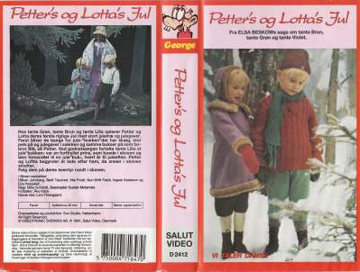 Petter's og Lotta's Jul  VHS Salut 1991