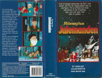 På besøg hos julemanden VHS Kavan 1996