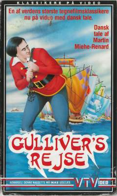 Gullivers Rejse VHS Irish 0