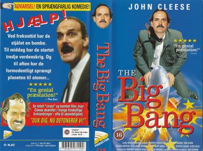 The Big Bang VHS DVD - Dansk Video Distribution A/S 1982