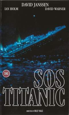SOS Titanic VHS DVD - Dansk Video Distribution A/S 1980
