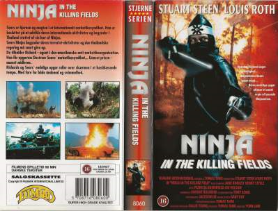 Ninja in the Killing Fields <p class='text-muted'>Org.titel: Ninja in the Killing Field</p> VHS Filmlab 1984