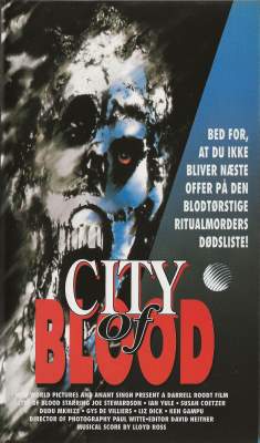 City of Blood VHS Filmlab 1987