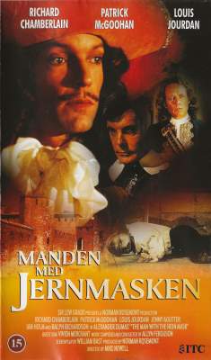 Manden med jernmasken <p class='text-muted'>Org.titel: The Man in the Iron Mask</p> VHS Filmlab 1977