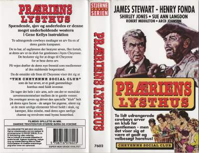 Præriens lysthus <p class='text-muted'>Org.titel: The Cheyenne Social Club</p> VHS Filmlab 1970