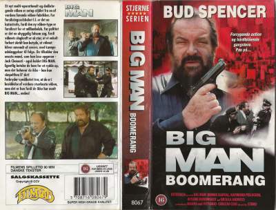 Big Man: Boomerang  VHS Filmlab 1988