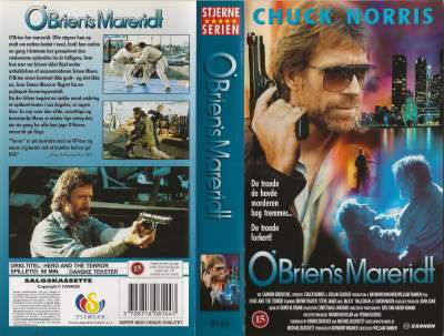O'Brien's Mareridt <p class='text-muted'>Org.titel: Hero and the Terror</p> VHS Filmlab 1988