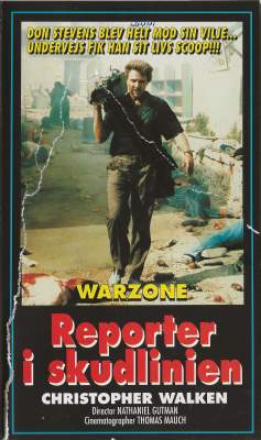 Reporter i skudlinien VHS Filmlab 1987
