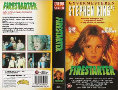 Firestarter  VHS Filmlab 1984