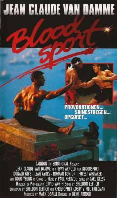 Bloodsport VHS Filmlab 1988