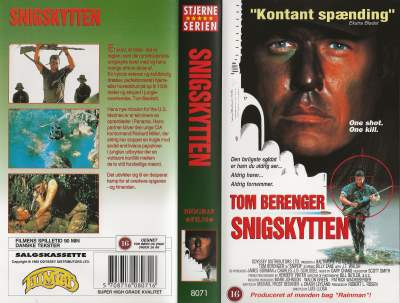 Snigskytten <p class='text-muted'>Org.titel: Sniper</p> VHS Filmlab 1992