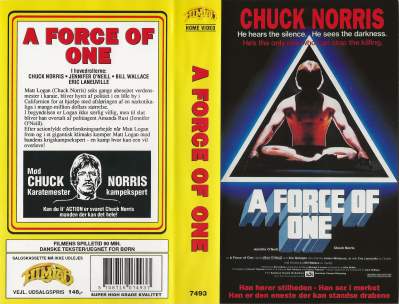 A Force of One  VHS Filmlab 1979