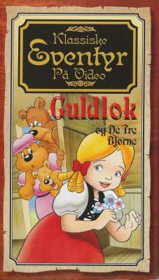 Guldlok og de tre bjørne <p class='text-muted'>Org.titel: Goldilocks and the three Bears</p> VHS Elap Video 1991