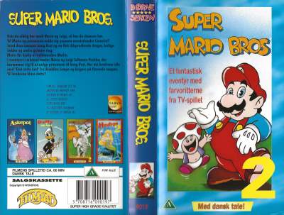 The Super Mario Bros. Super Show! 2  VHS Filmlab 1991