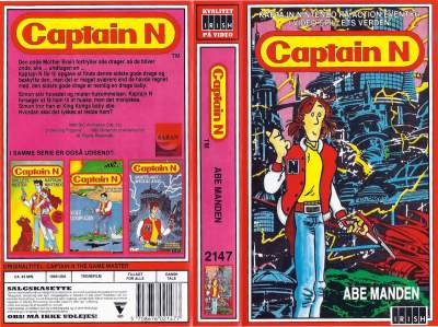 Captain N: Abe Manden VHS Irish 1994