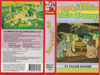 My Little Pony - Kampen om Blomsterdalen <p class='text-muted'>Org.titel: My Little Pony 'n Friends</p> VHS Salut 1989