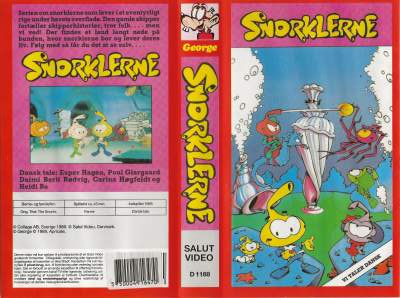 Snorklerne <p class='text-muted'>Org.titel: The Snorks</p> VHS Salut 1989