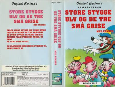 Store Stygge Ulv  VHS Original Cartoons 0